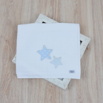 Mime O Seu Bebé Conjunto Fralda + Babete ''Be Star'' Mime O Seu Bebé Conjunto Fralda + Babete ''Be Star''