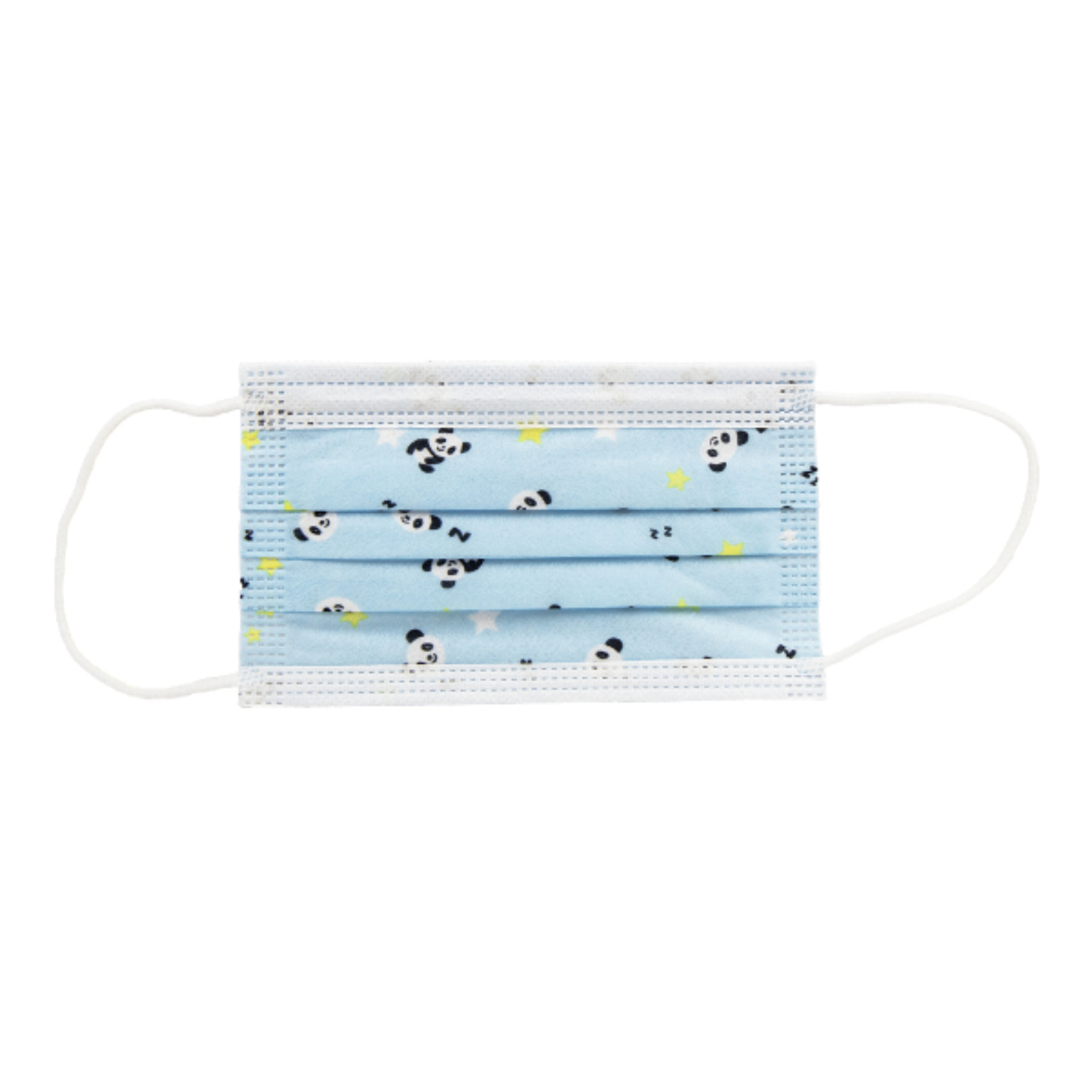 M�scara Crian�a Descart�vel Pandas 50 unidades