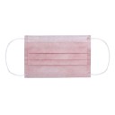 M�scara Crian�a Descart�vel Rosa 50 unidades
