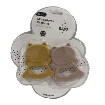 Saro Mordedores De Borracha Gato Saro Mordedores De Borracha Gato