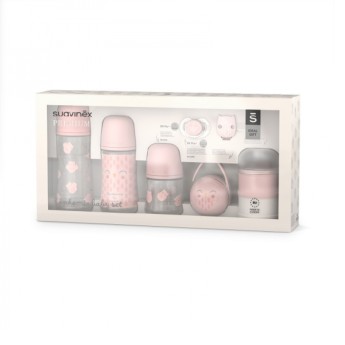 Suavinex Premium Bonhoma Welcome Baby Set Rosa