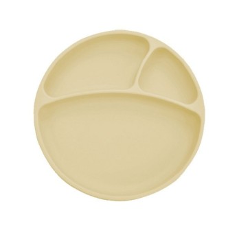 Minikoioi - Prato com Divisórias Amarelo Minikoioi - Prato com Divisórias Amarelo