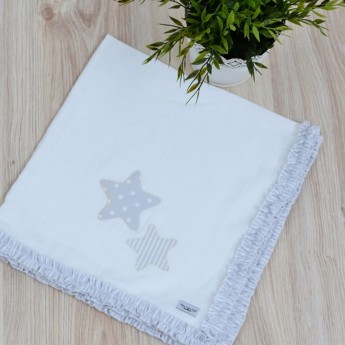 Mime O Seu Bebé Fralda Com Folhos ''Be Star'' Mime O Seu Bebé Fralda Com Folhos ''Be Star''