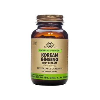 Solgar Korean Ginseng Root 60 cáps Solgar Korean Ginseng Root 60 cáps
