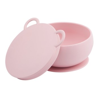 Minikoioi - Taça com Tampa Rosa Minikoioi - Taça com Tampa Rosa