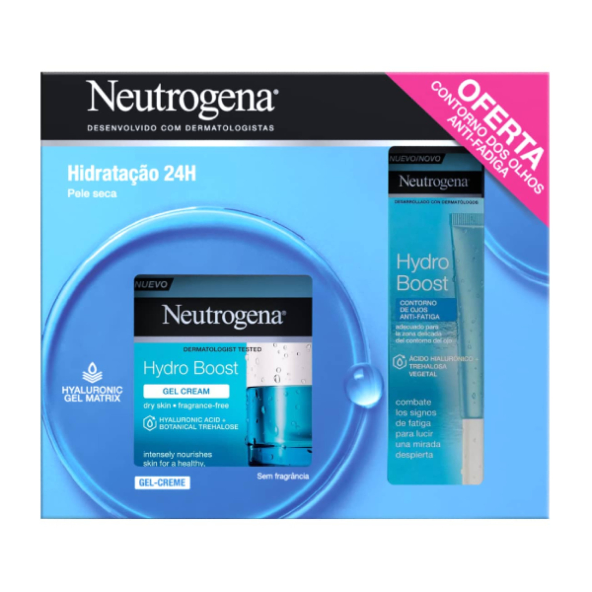 Neutrogena Hydro Boost Gel Creme + Contorno Olhos