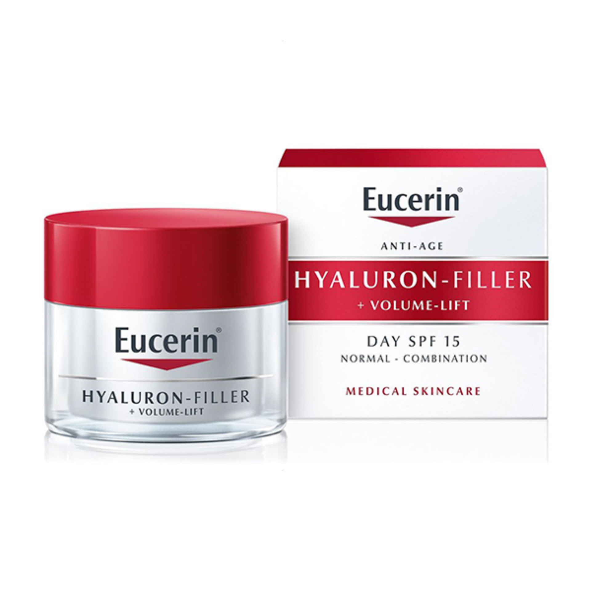 Eucerin Hyaluron-Filler + Volume-Lift Dia Pele Normal A Mista