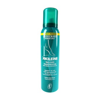 Akileine Spray Anti Transpirante Pó Absorvente 150mL Akileine Spray Anti Transpirante Pó Absorvente 150mL