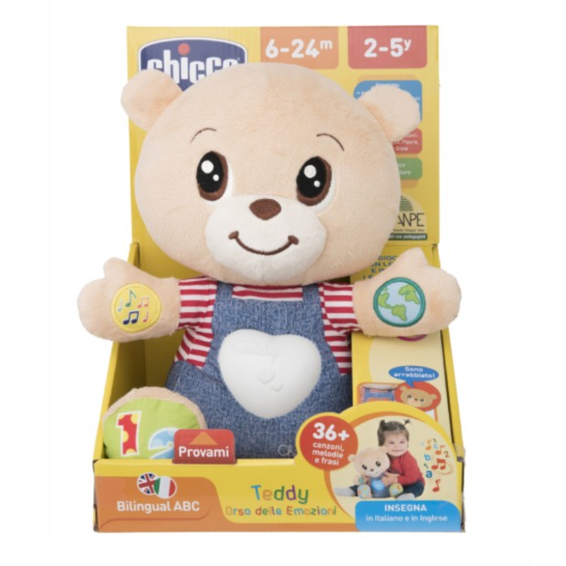 Chicco Teddy Ursinho Das Emo��es 6-24M e 2-5A