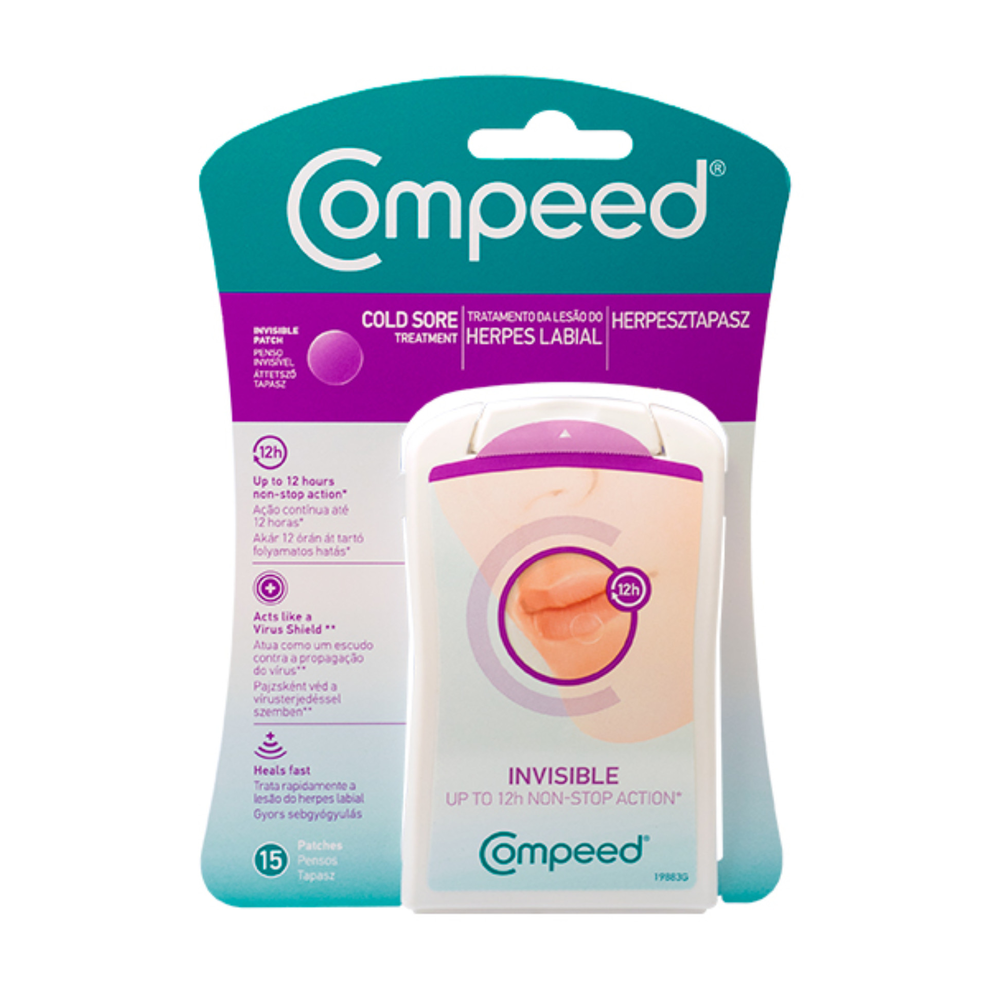 Compeed Penso Herpes Invisvel