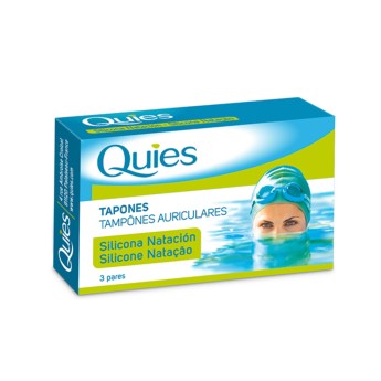 Quies Tampão Auricular Silicone Natação X6 Quies Tampão Auricular Silicone Natação X6