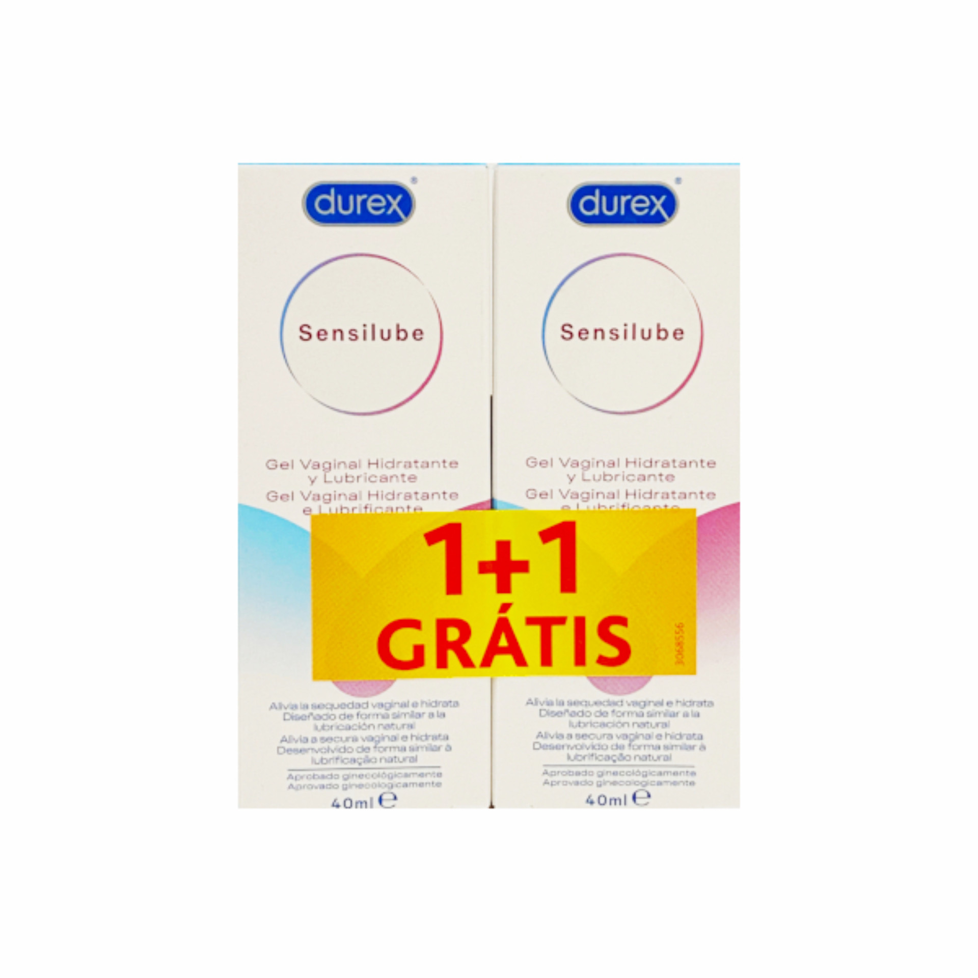 Durex Sensilube Gel Vaginal 2 Em 1 Pack