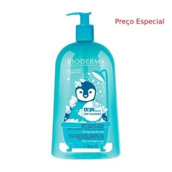 Bioderma ABCDerm Gel Moussant 1L Preo Especial
