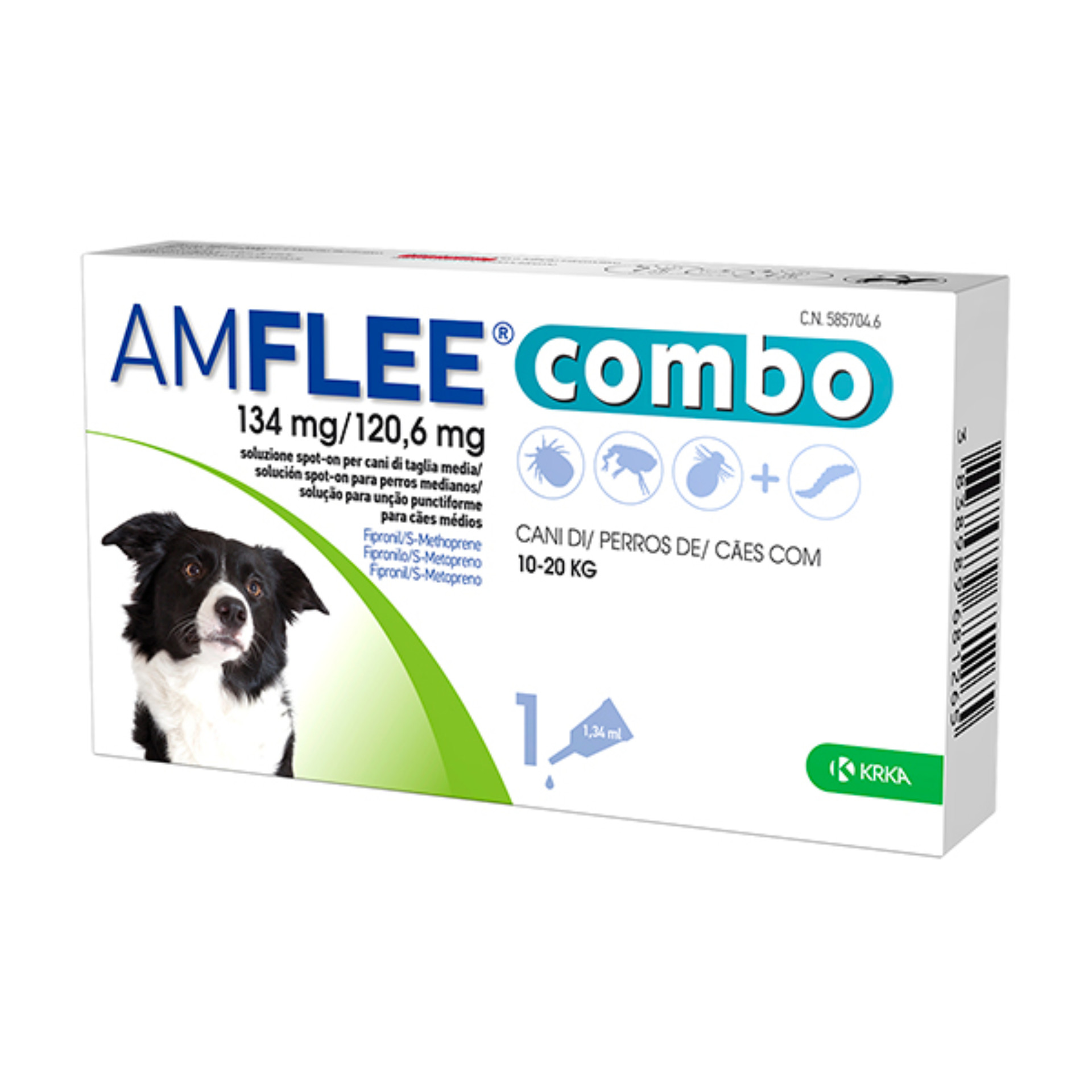 Amflee Comb 134/ 120,6 Sol Pip Cao 10-20kg