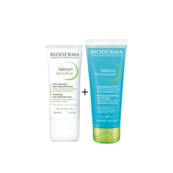Bioderma Sbium Sensitive + Oferta Gel Moussant 