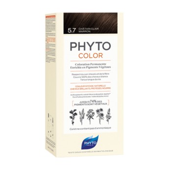 Phyto Phytocolor F�rgning 5.7 Brun Ljus Marron