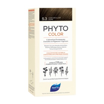 Phyto Phytocolor Colorao 5.3 Castanho Claro Dourado 2018