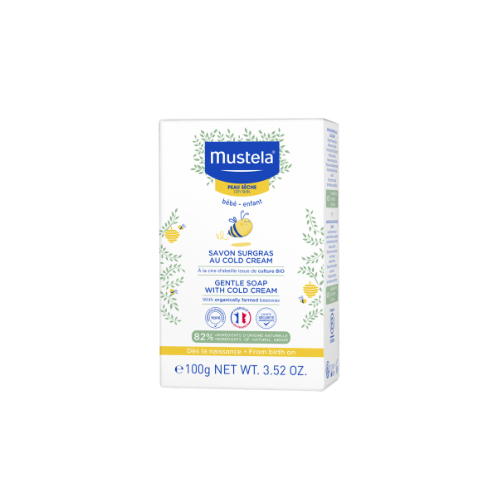 Mustela Beb Sabonete Suave Cold Cream