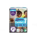 Libero Fraldas Comfort 7 16-26Kg - 21 Unidades