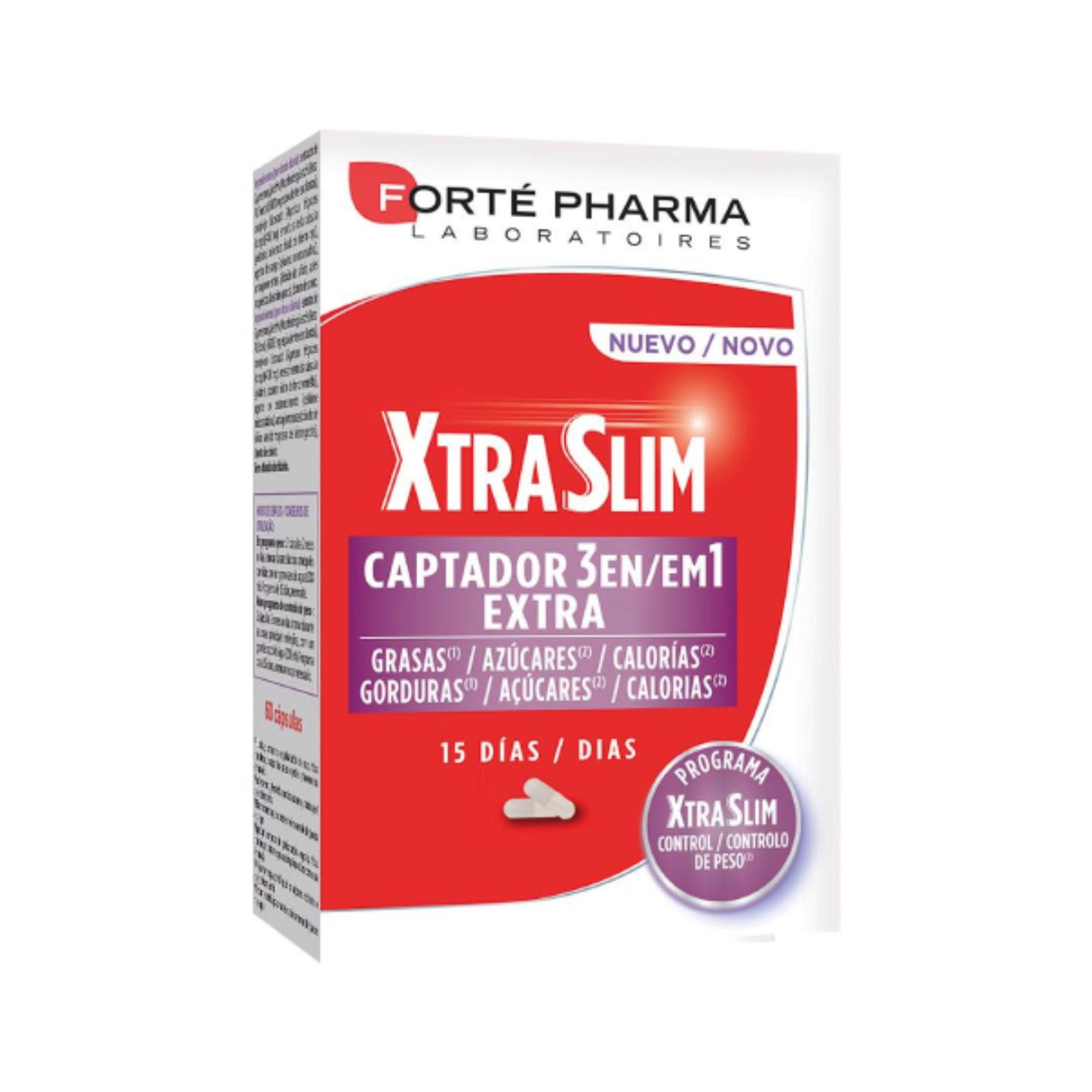 Fort Pharma XtraSlim Captador 3 em 1