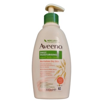 Aveeno Daily Moisturising Creme Corporal de Iogurte Fragrncia a Damasco e Mel