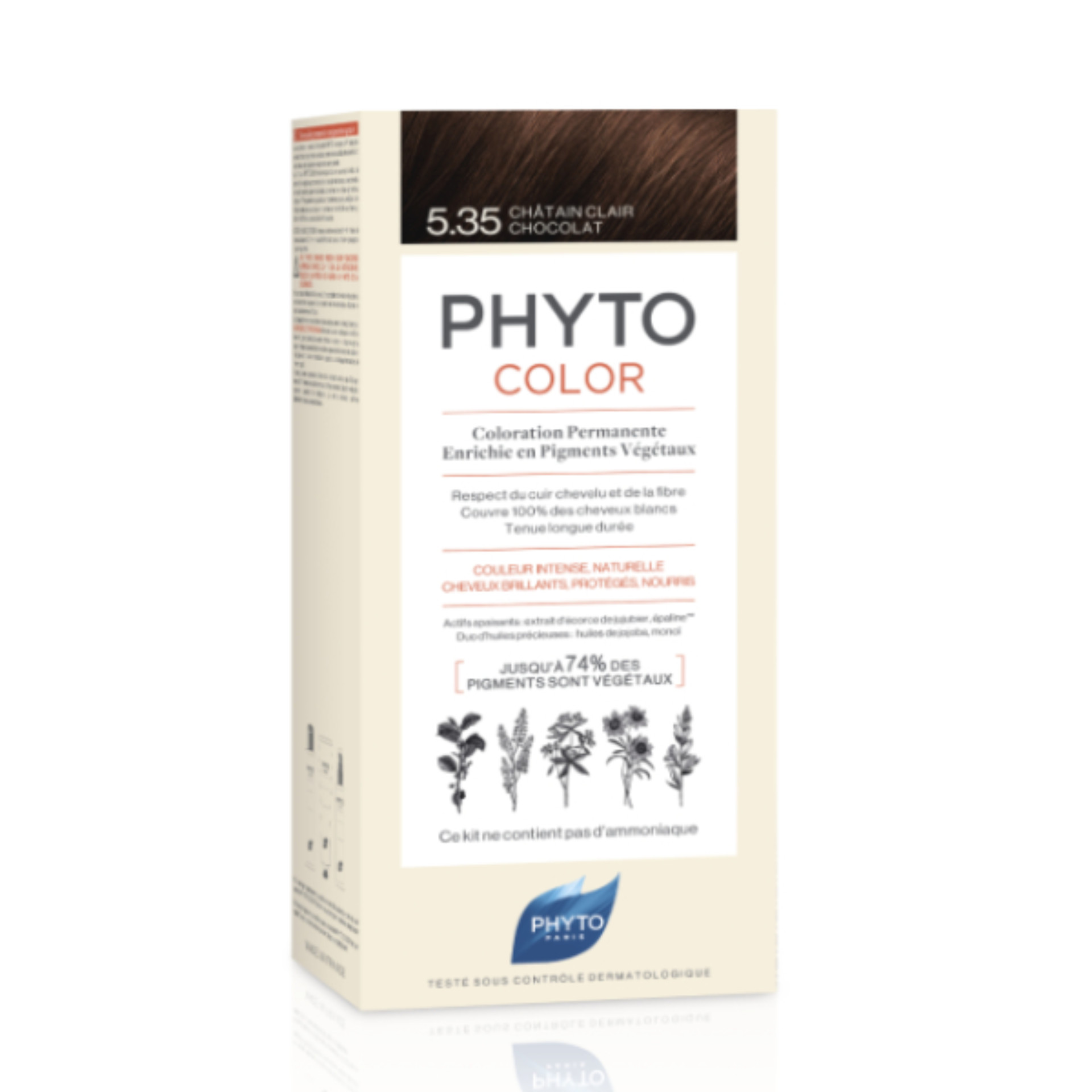 Phyto Phytocolor Colorao 5.35 Castanho Claro Chocolate
