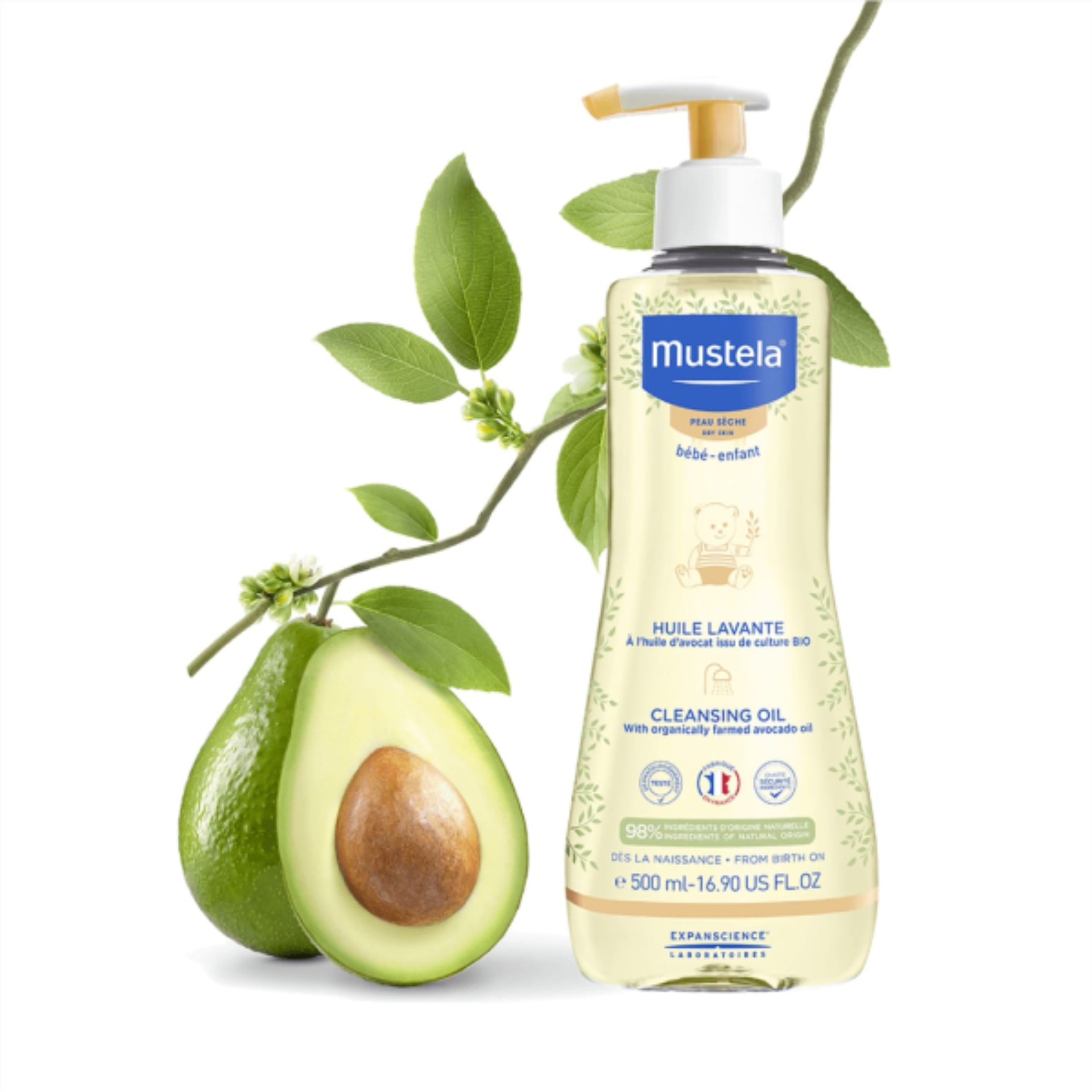 Mustela Beb� �leo Banho 500mL