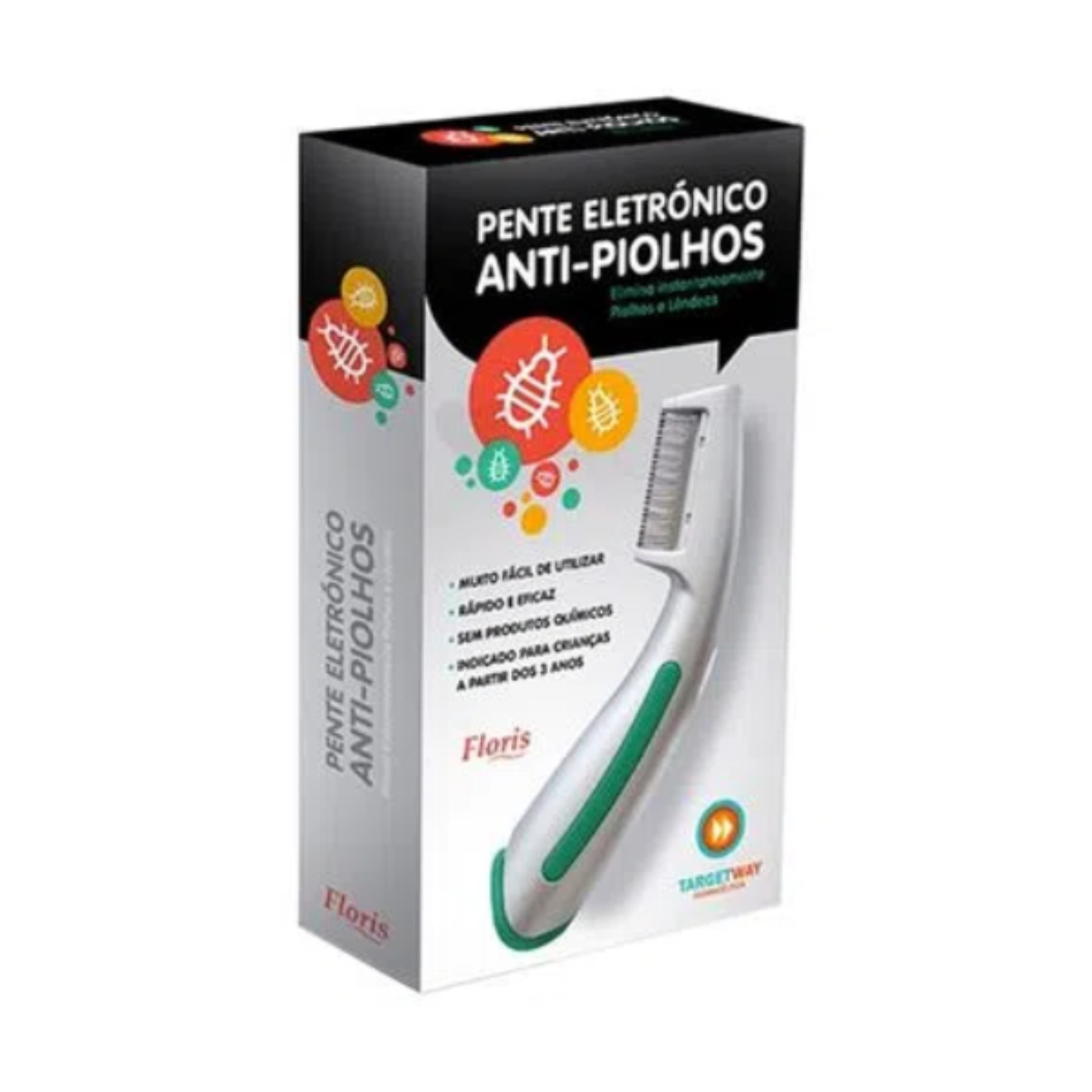Floris Pack Pente Eletr�nico Piolhos & L�ndeas+ Champ�