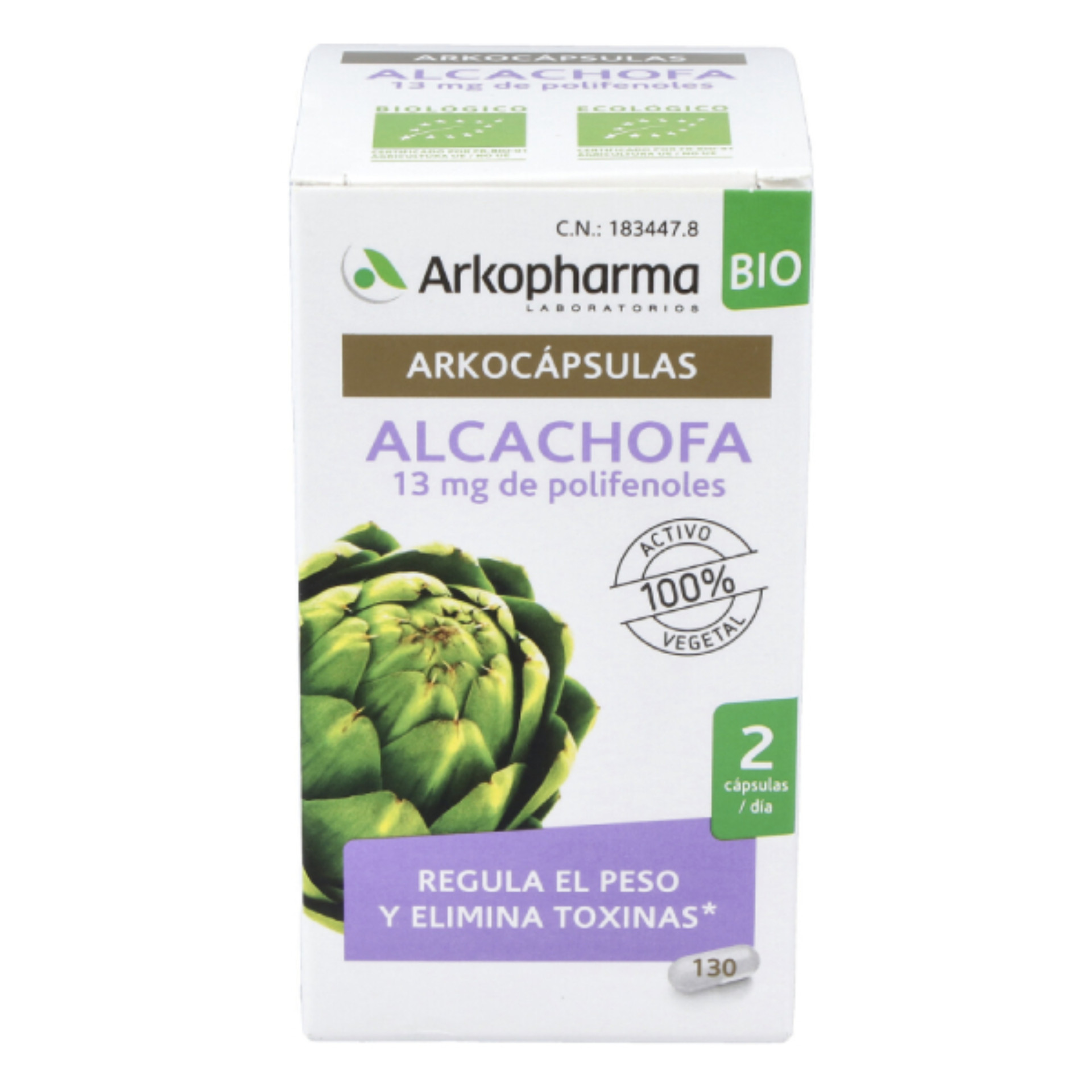 Arkocpsulas Alcachofra Bio Cpsulas