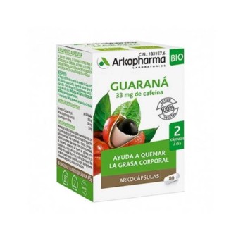 Arkopharma Guaran Bio - 80 Cpsulas