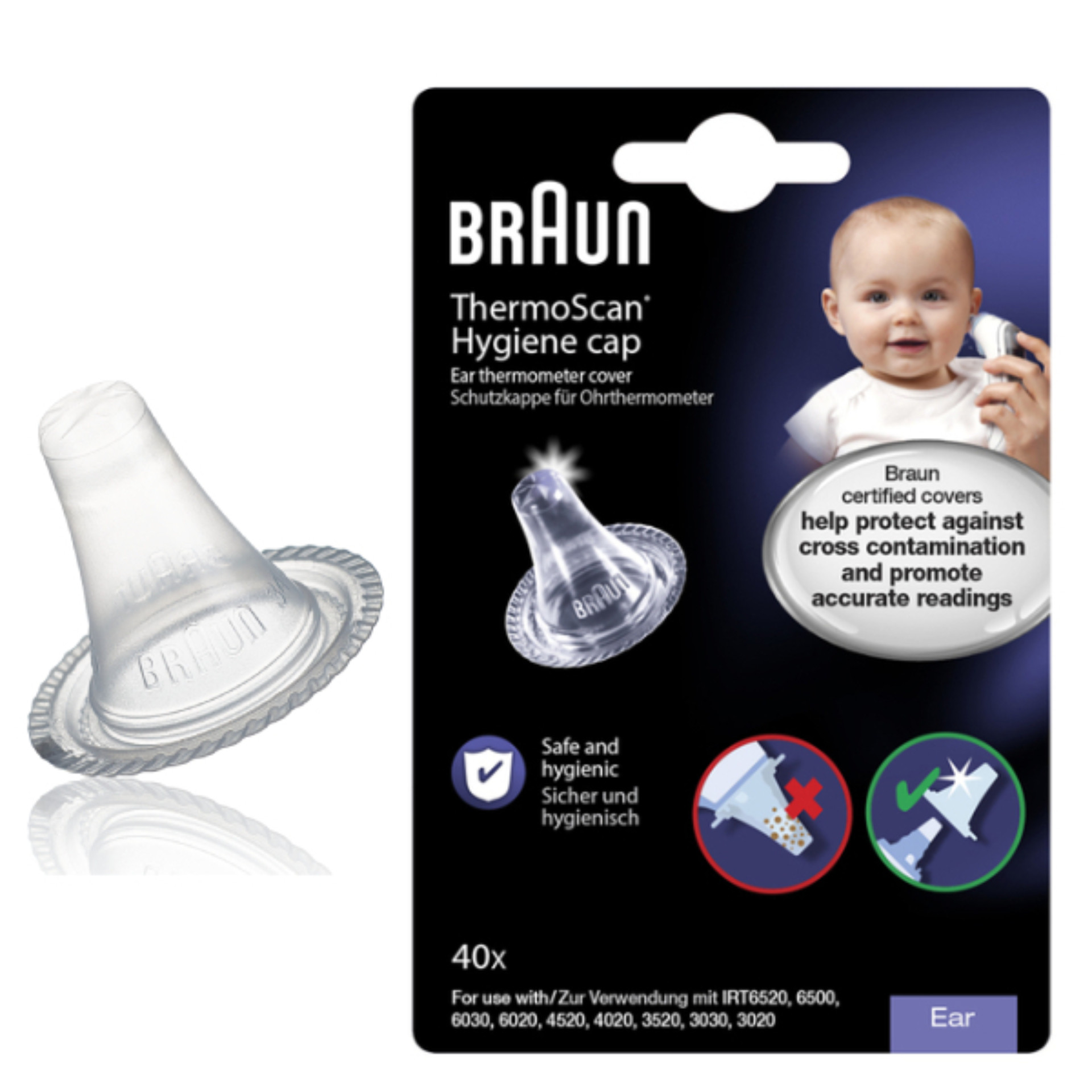 Braun Thermoscan Protetor Lente