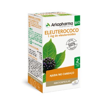 Arkocápsulas Eleuterococo Bio Cápsulas Arkocápsulas Eleuterococo Bio Cápsulas