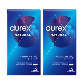 Durex Natural Preservativos 12+12 Grtis