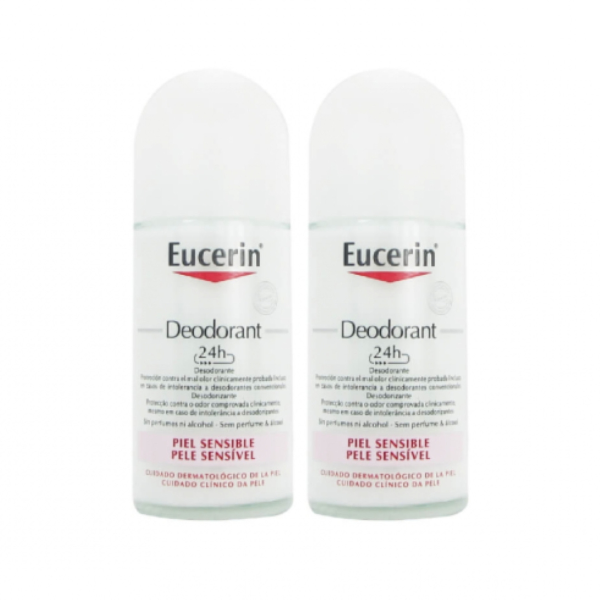 Eucerin Desodorizante Roll-On Pele Sensvel 24h Duo