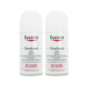 Eucerin Desodorizante Roll-On Pele Sensvel 24h Duo