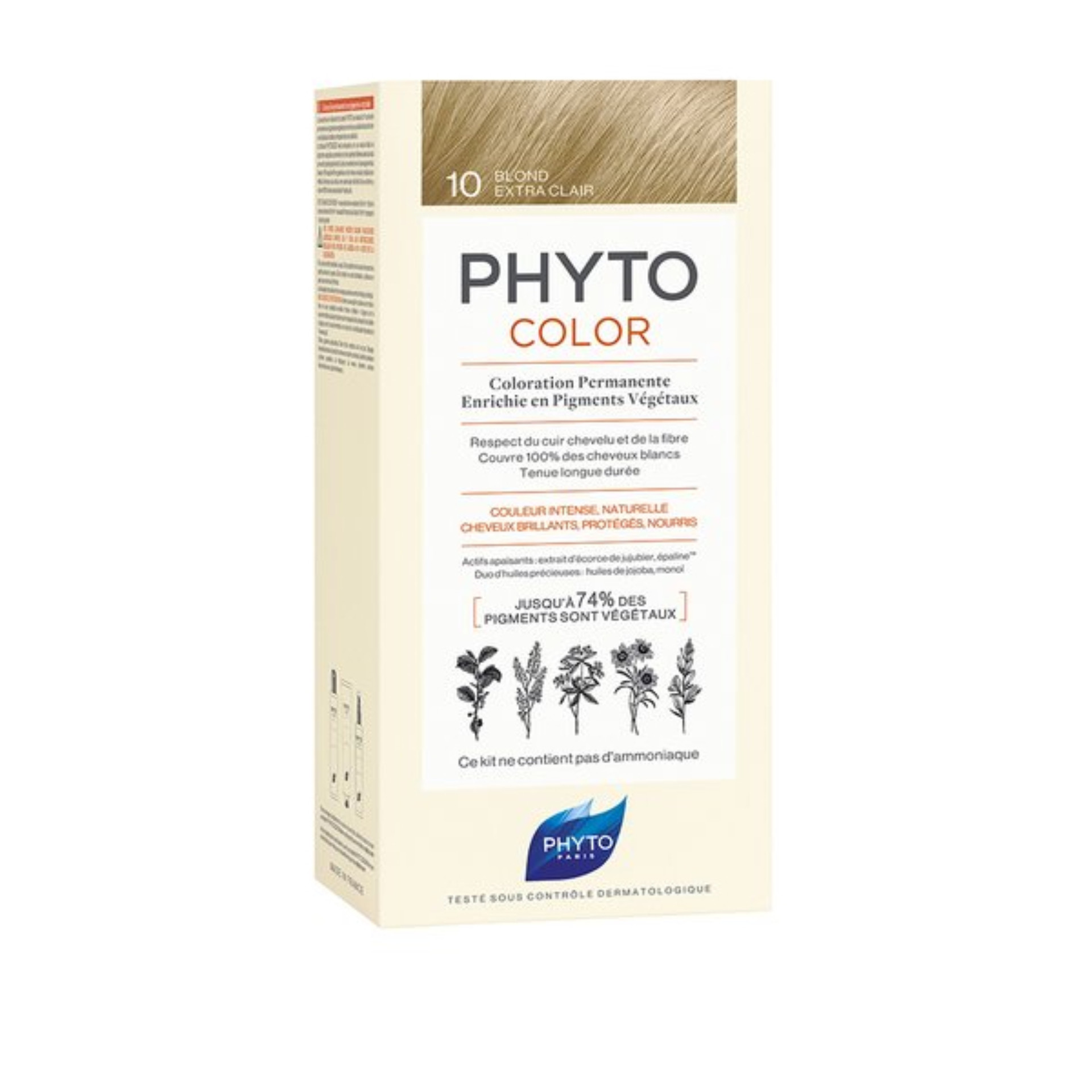 Phyto Phytocolor Colorao 10 Louro Extra Claro