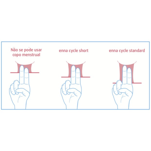 Enna Cycle Easy Cup Starter Kit Tamanho S Enna Cycle Easy Cup Starter Kit Tamanho S