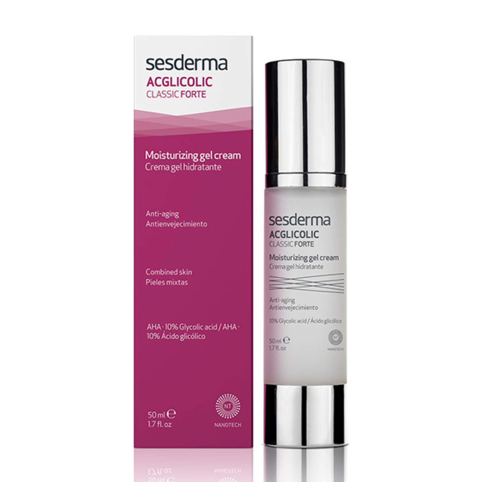 Sesderma Acglicolic Classic Creme Gel Hidratante Forte