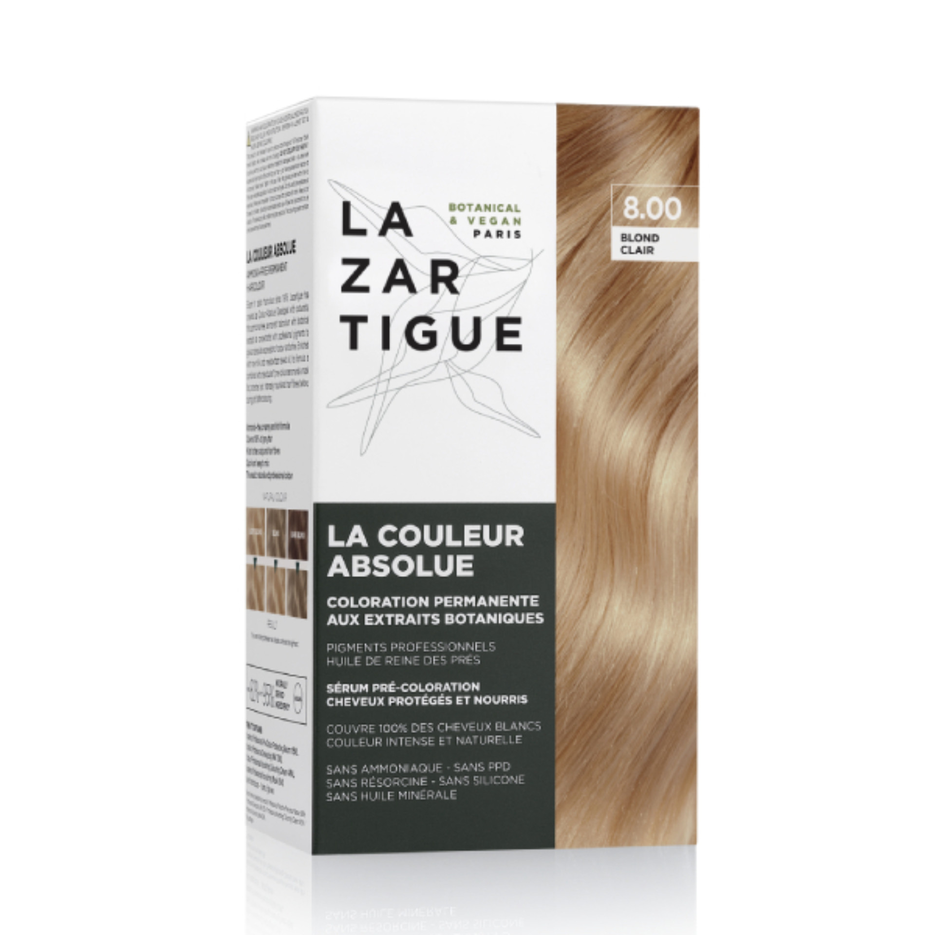 Lazartigue F�rgning Permanente - 8.00 Louro Ljus