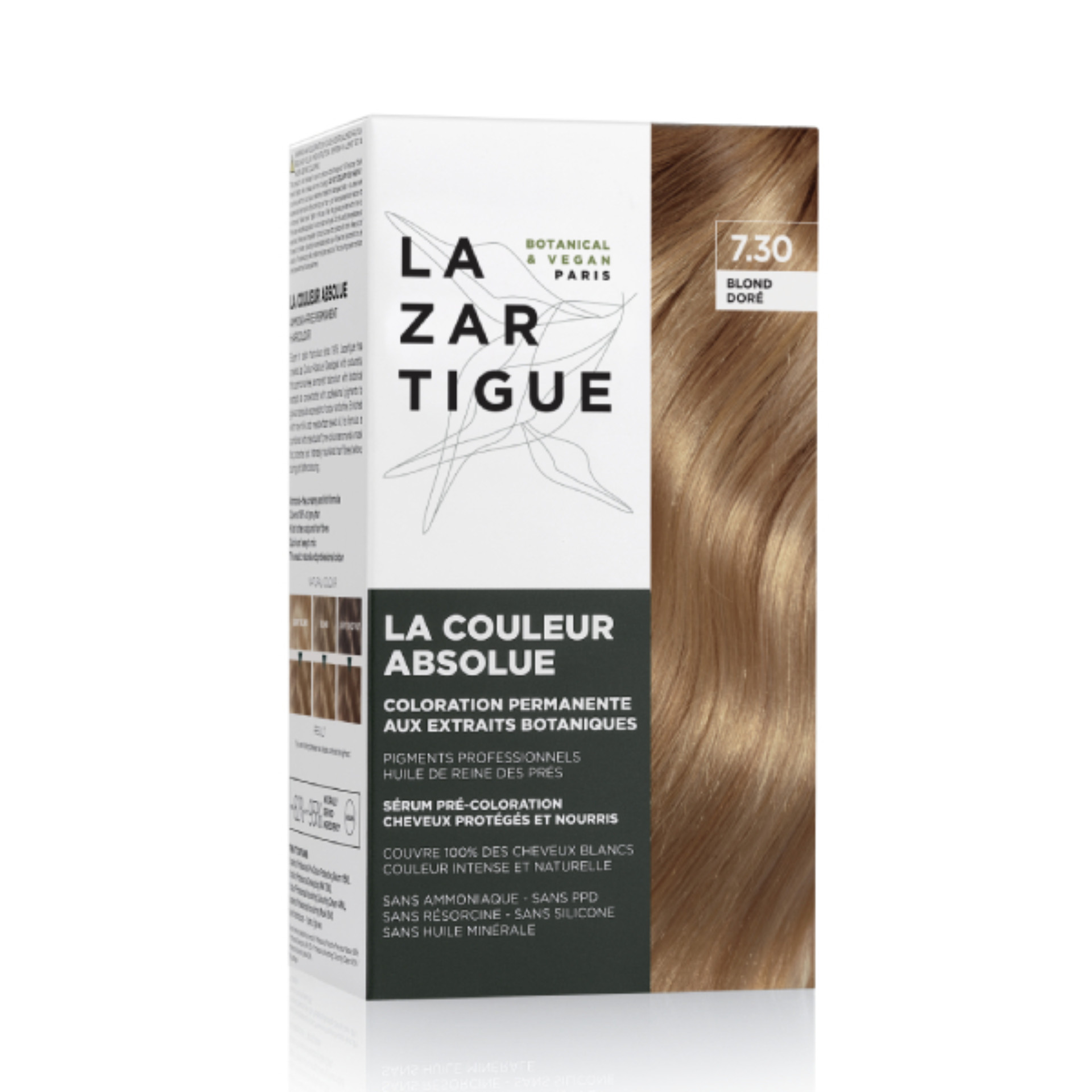 Lazartigue F�rgning Permanente - 7.30 Louro Gyllene