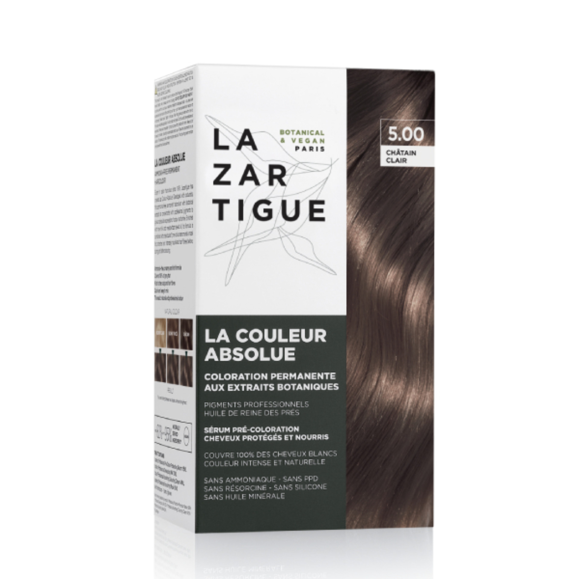 Lazartigue F�rgning Permanente - 5.00 Brun Ljus