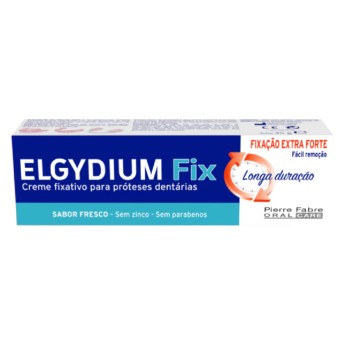 Elgydium Fix Sabor Fresco Fixao Extra Forte