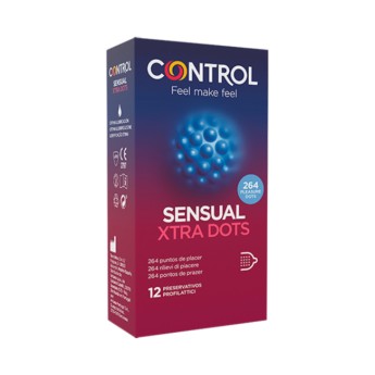 Control Sensual Extra Dots Preservativos