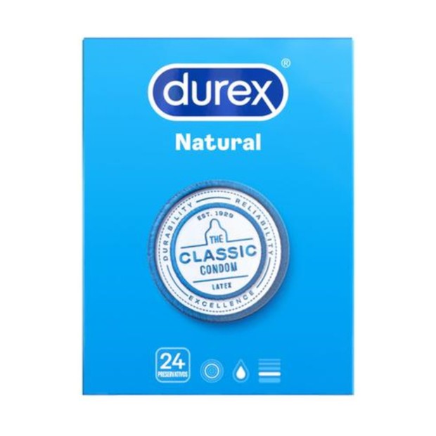 Durex Natural Plus Preservativos