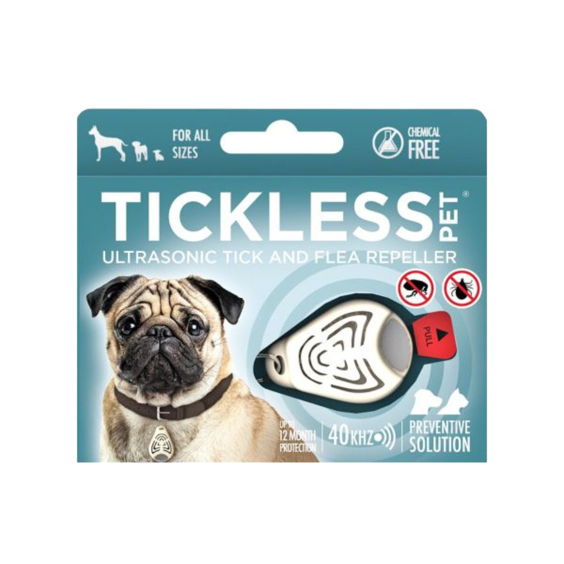 Tickless Pet Repelente Ultrassnico para Pulgas e Carraas