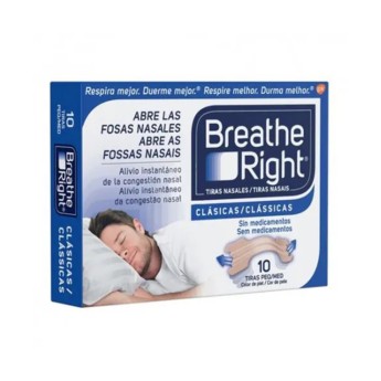Breathe Right Penso Nasal Clássico Grande 10 Unidades Breathe Right Penso Nasal Clássico Grande 10 Unidades