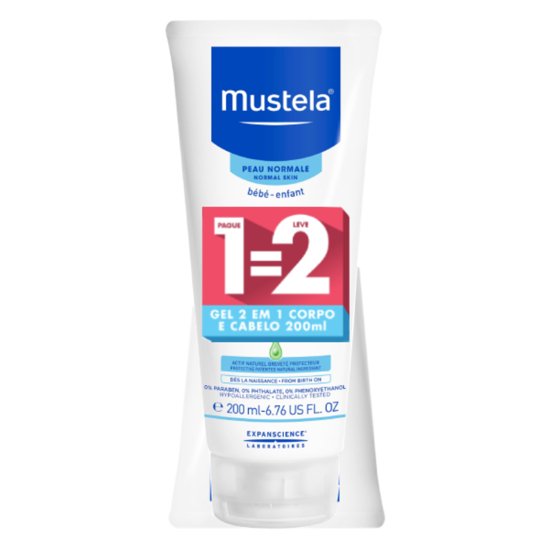 Mustela Beb 2 Em 1 Gel Lavante Corpo E Cabelo - Duo