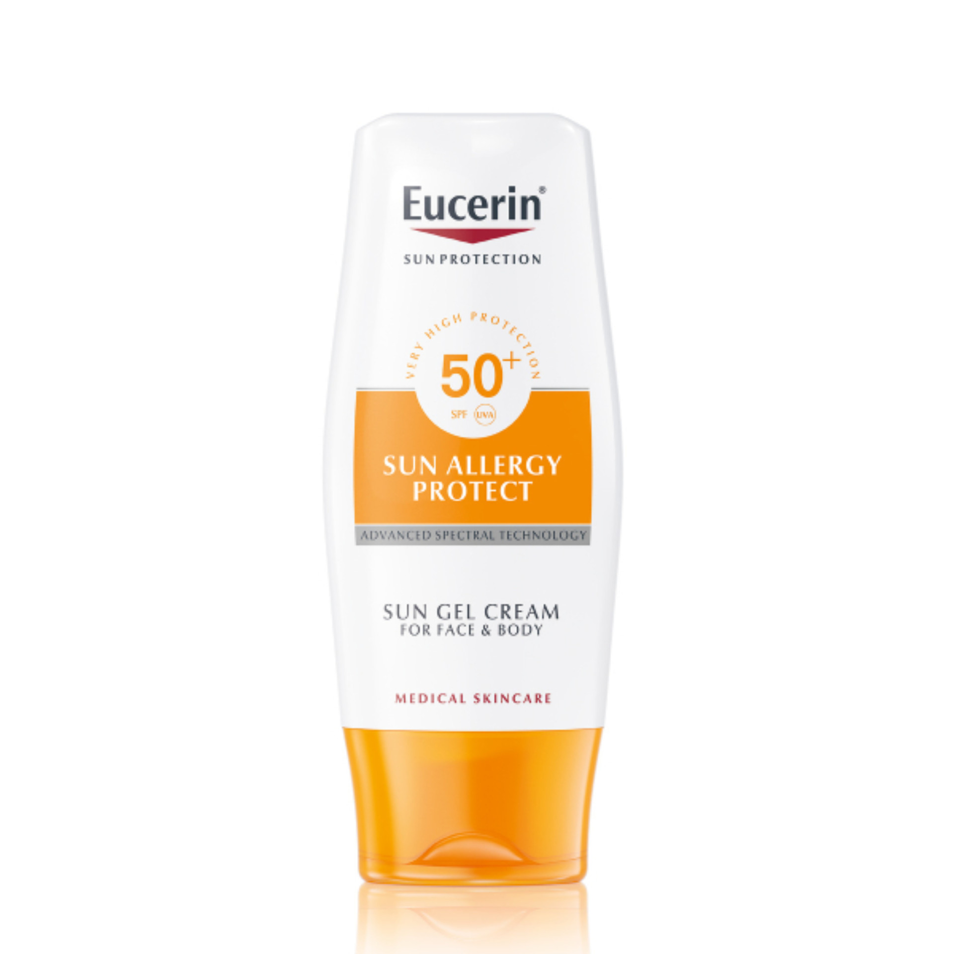 Eucerin Sunbody Creme Gel Alergias FPS 50+