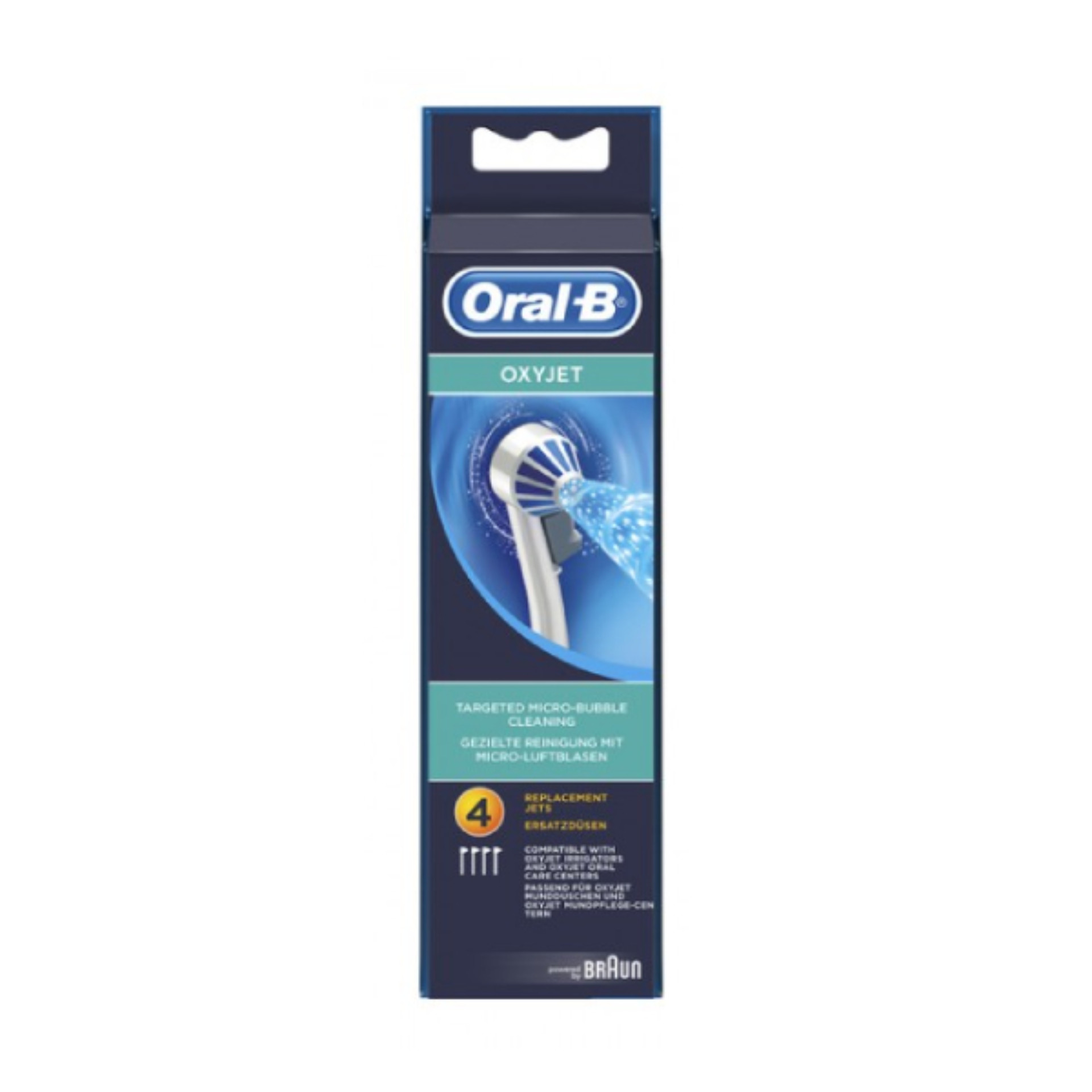 Oral-B Prof Care Oxyjet Recarga 4 Jactos