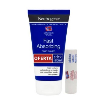 Neutrogena Pack Creme de Mos Textura Ligeira+ Stick Labial